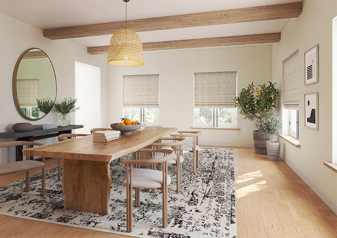 Memphis, Light Tan - Roman Blind - Image 6